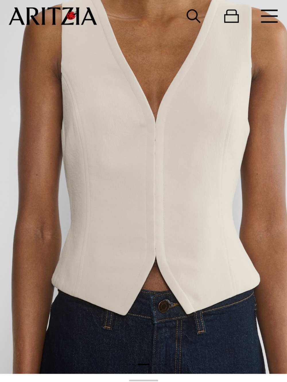 Aritzia Attire Vest